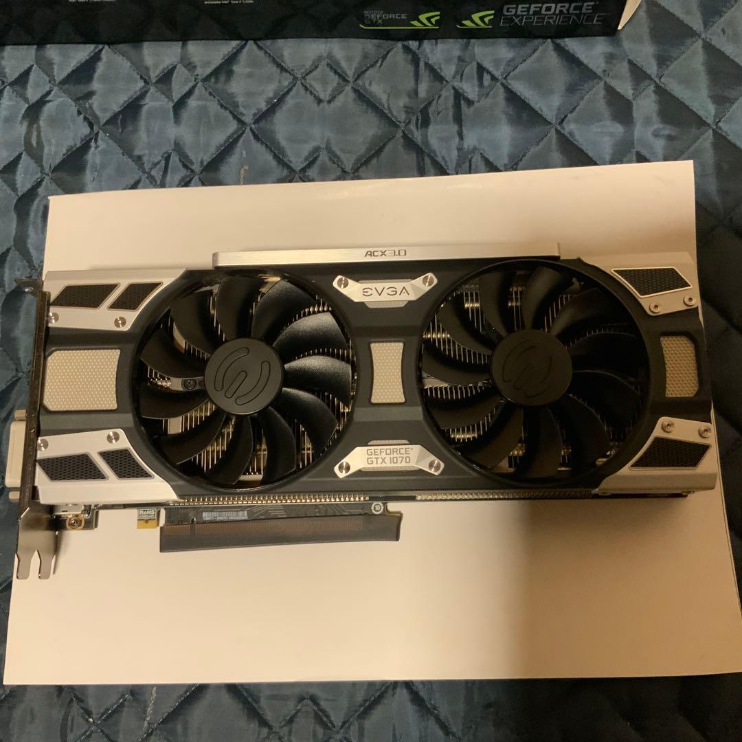 グラフィックボード・グラボ・ビデオカード EVGA GeForce GTX 1070 8GB