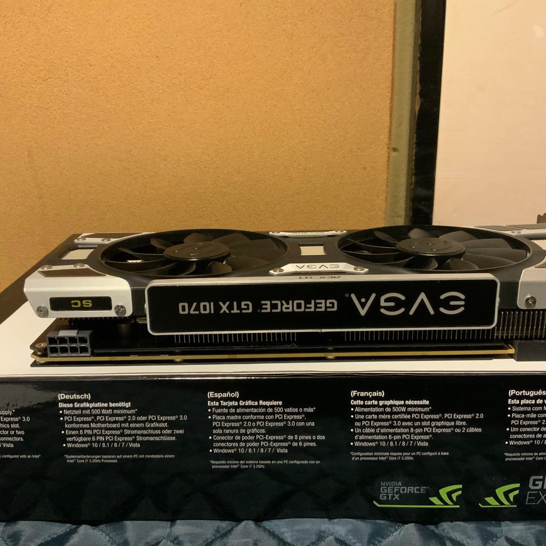 グラフィックボード・グラボ・ビデオカード EVGA GeForce GTX 1070 8GB