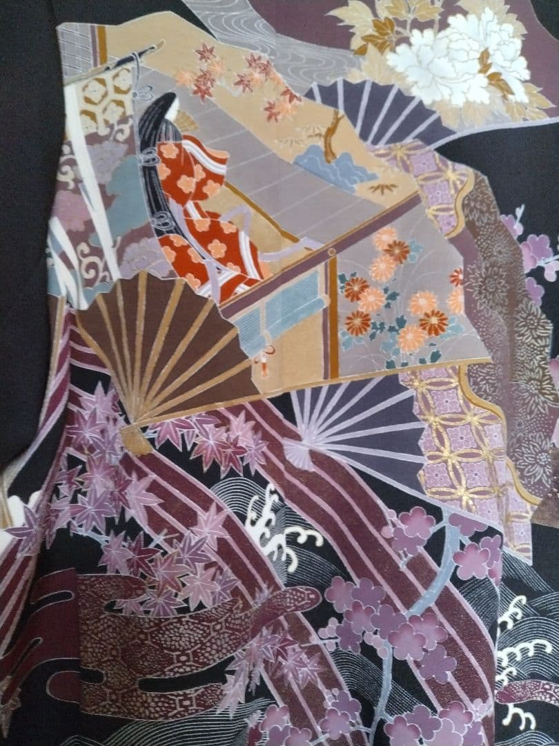 着物リメイク スカジャン、ブルゾン