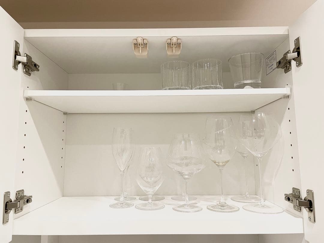 【ニトリ】ホワイト食器棚（140cm幅）