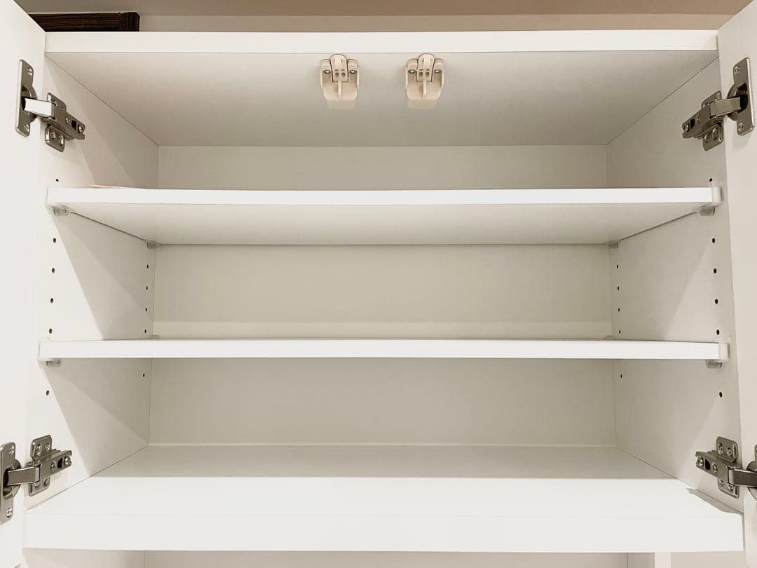 【ニトリ】ホワイト食器棚（140cm幅）