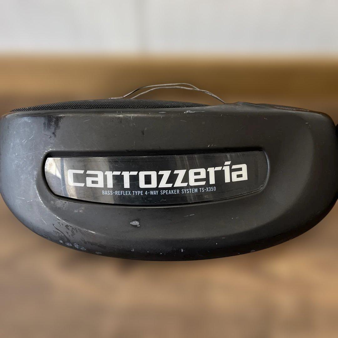 carrozzeria TS-X350 バスレフ型スピーカー 使用感あり