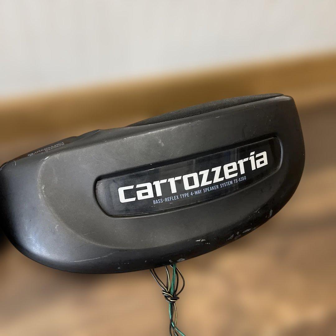 carrozzeria TS-X350 バスレフ型スピーカー 使用感あり