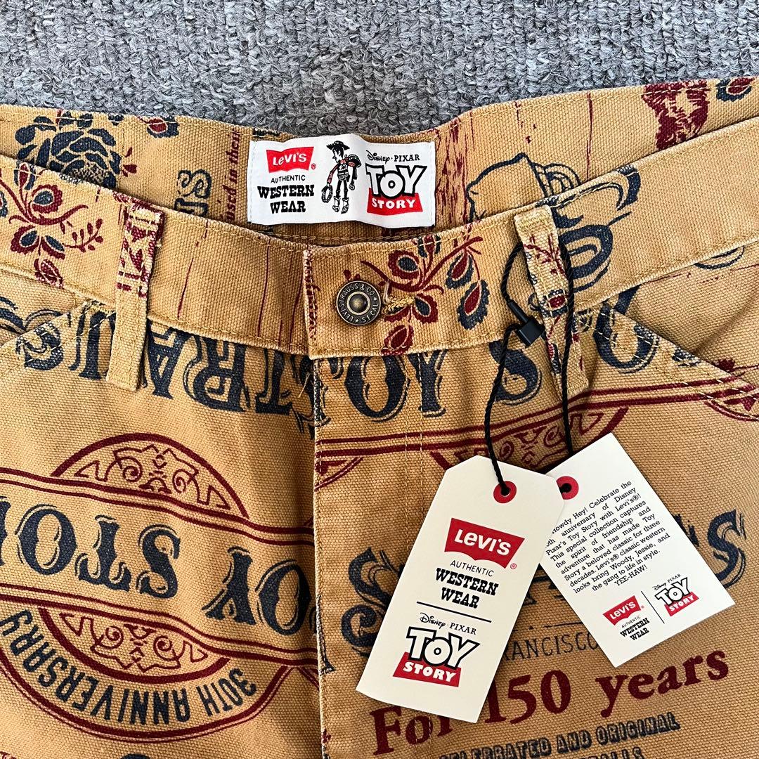 Levi’s x Toy story ペインターパンツ　36x32 inch