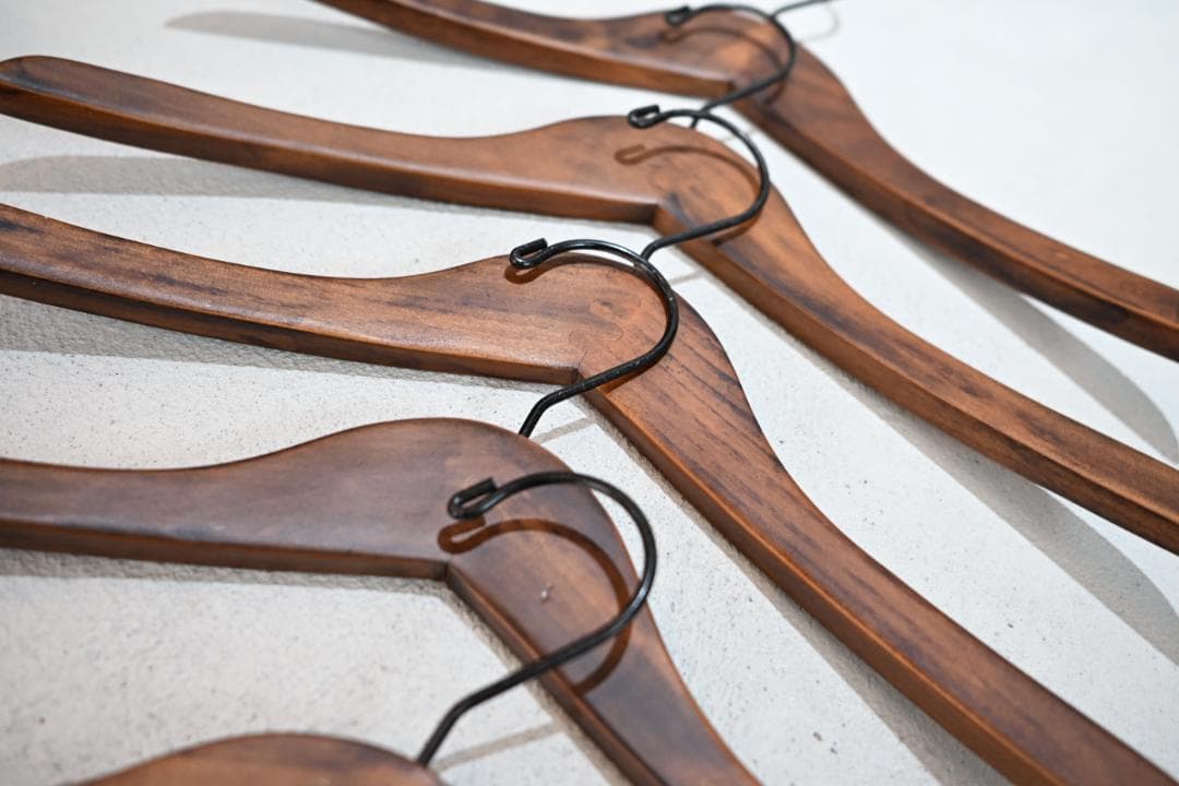 ロータス ハンガー L　ウッド製　a.depeche 25本