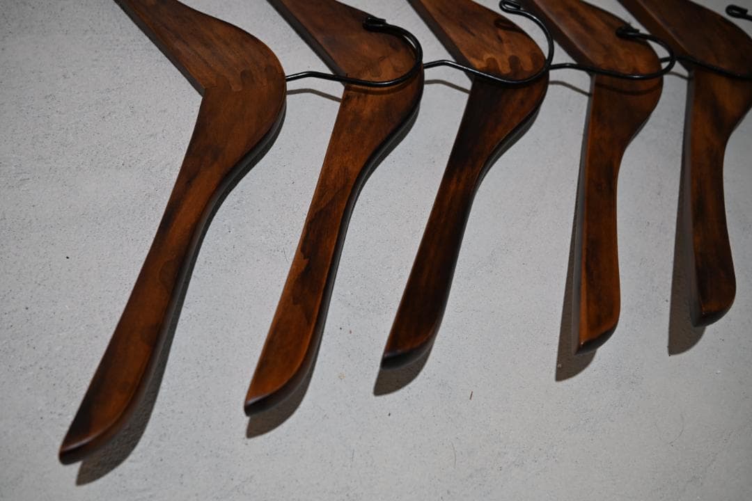 ロータス ハンガー L　ウッド製　a.depeche 25本