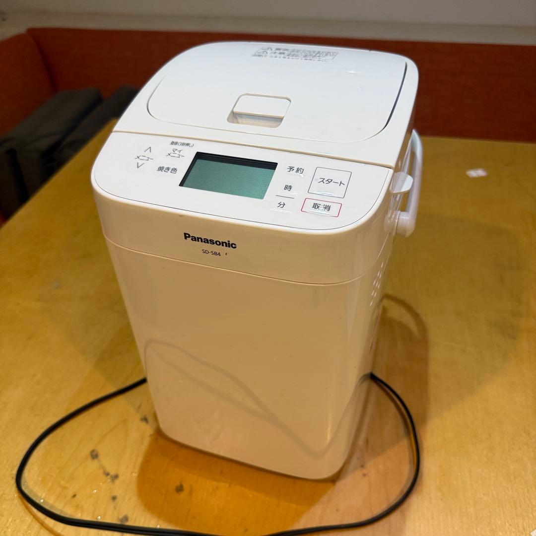 Panasonic パナソニック ホームベーカリー 1斤 SD-SB4-W