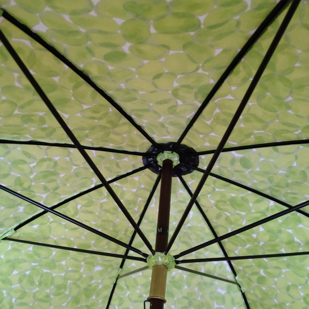 そら豆模様の晴雨兼用長傘