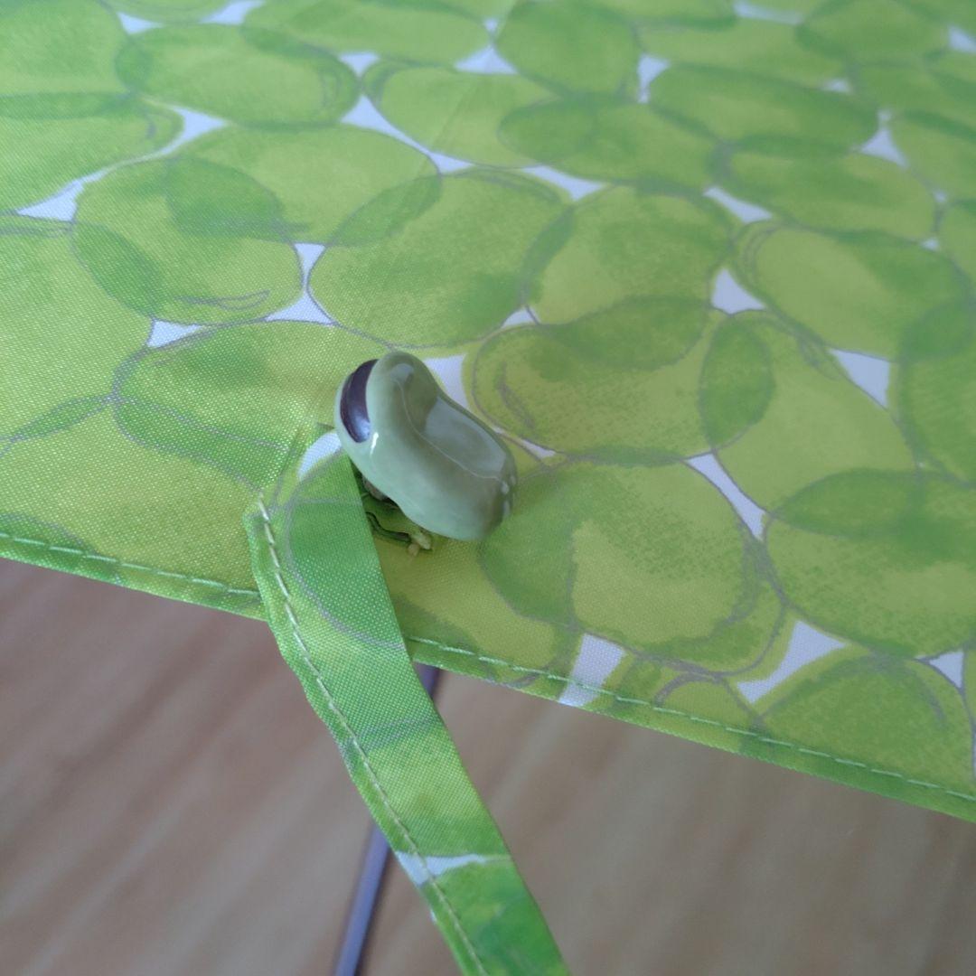 そら豆模様の晴雨兼用長傘