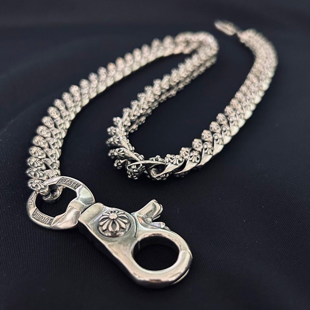 シルバー925 150g タイニー ウォレットチェーン 60cm