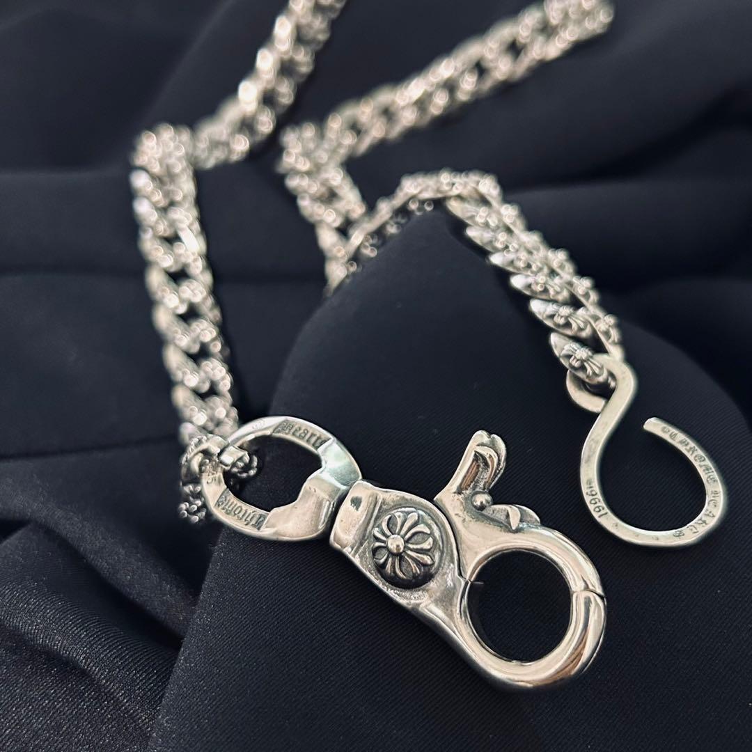 シルバー925 150g タイニー ウォレットチェーン 60cm