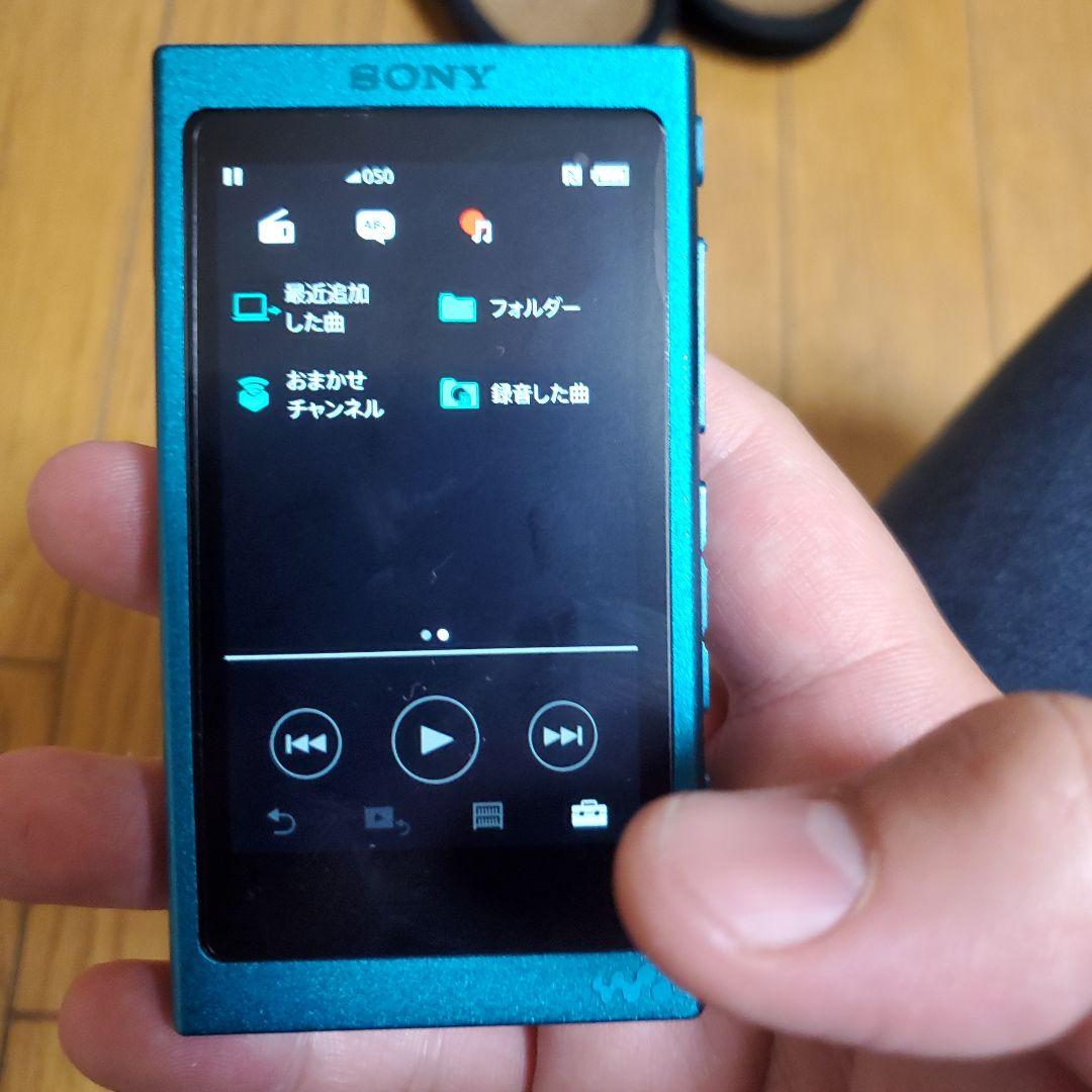★希少 SONY NW-A35 16GB 高音質 ハイレゾ ウォークマン 青