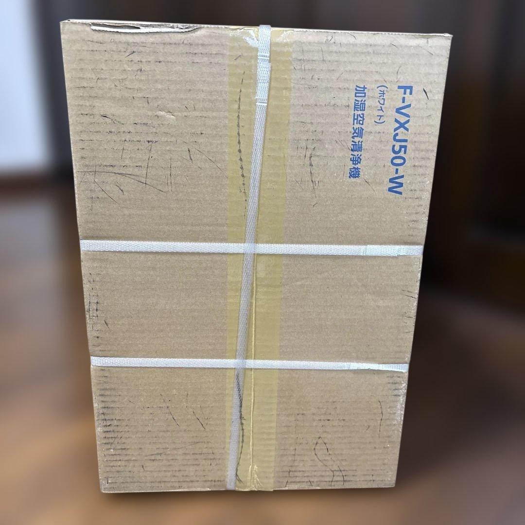 新品未開封 Panasonic加湿空気清浄機F-VXJ50-W ナノイー24畳