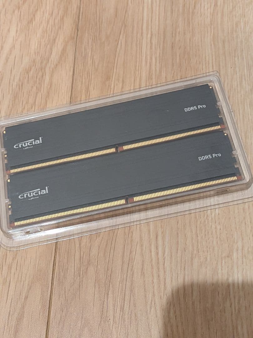 Crucial　 DDR5-5600　32gbメモリ(16gb×2)動作確認済