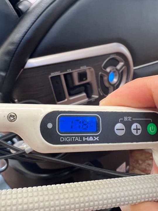 アッタス様　　　デジタルMAXムーヴアイロン 10mm 理容　美容　レンツ