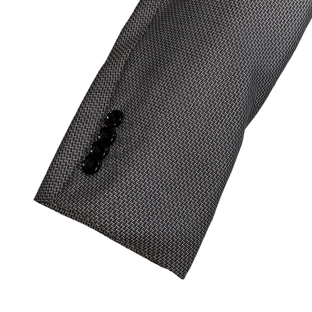 Yum!グローバルスタイル　スリーピース　カイザーモデル　総柄　シルク混