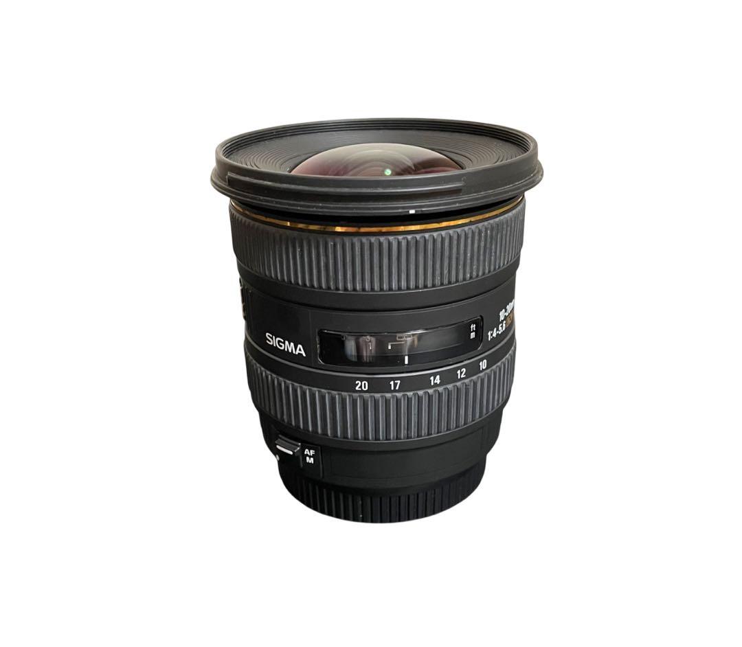 美品 SIGMA 広角ズームレンズ 10-20mm F3.5 EX DC HSM