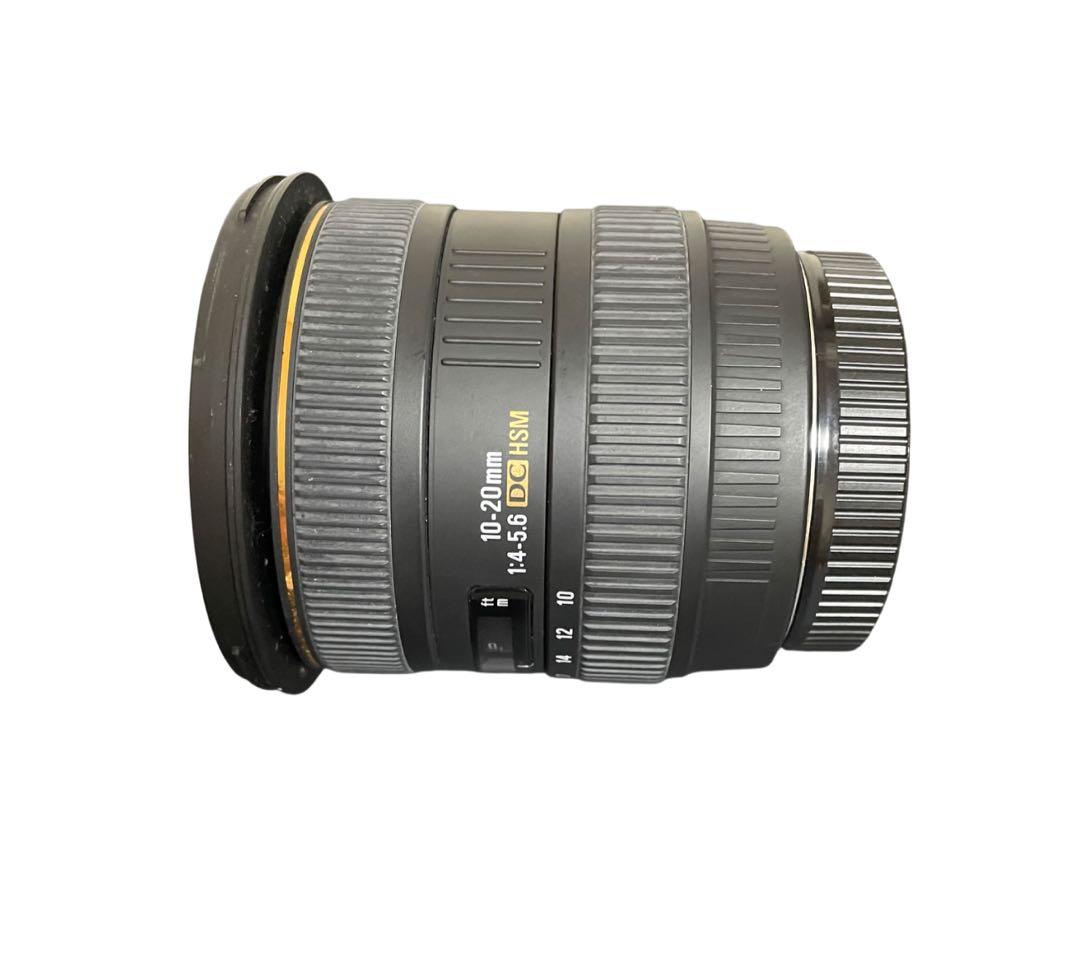 美品 SIGMA 広角ズームレンズ 10-20mm F3.5 EX DC HSM
