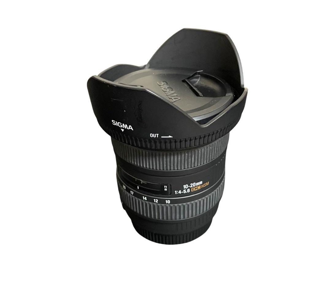 美品 SIGMA 広角ズームレンズ 10-20mm F3.5 EX DC HSM