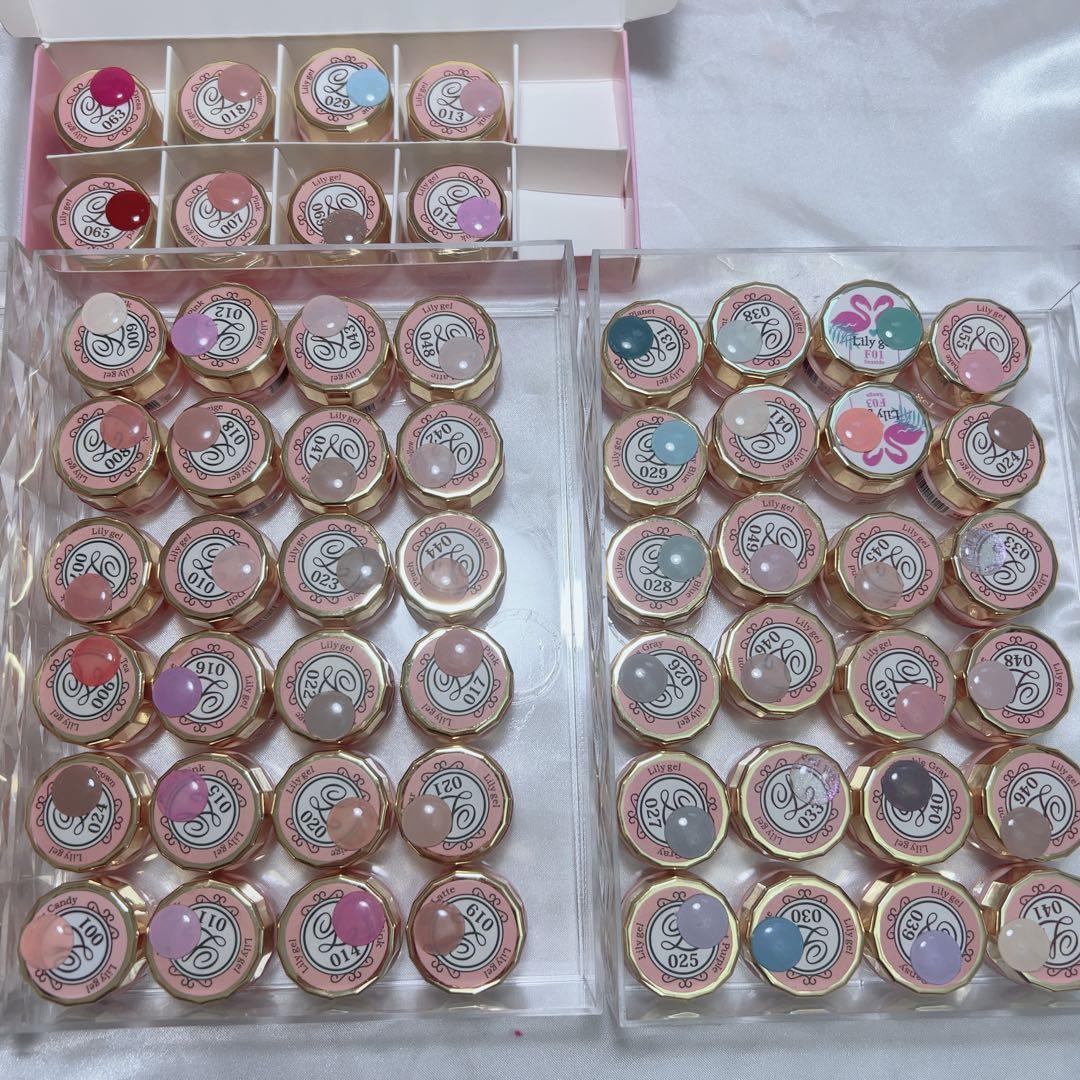 リリージェル80色セットLilygel