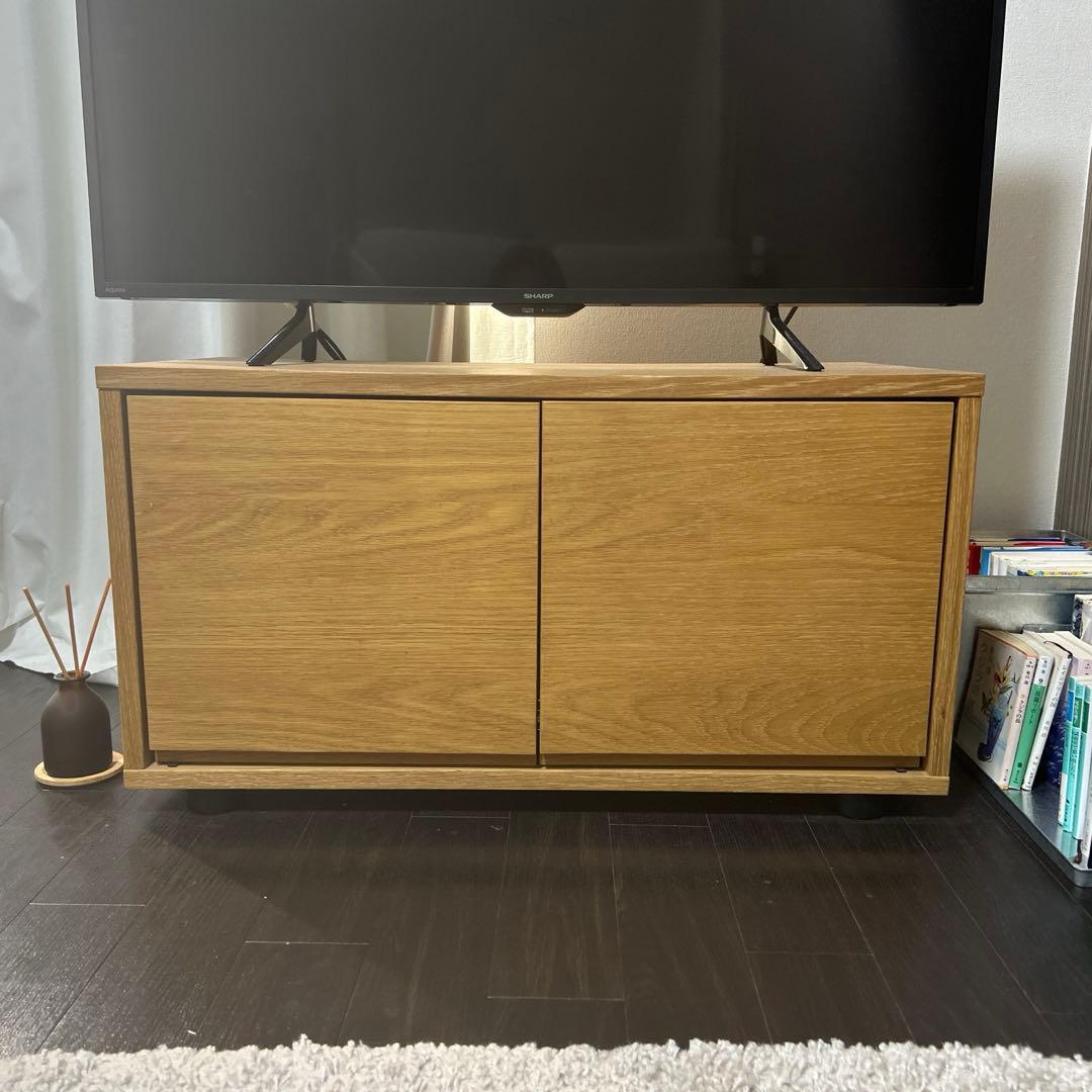 無印良品 オーク材 テレビ台 幅82.5cm