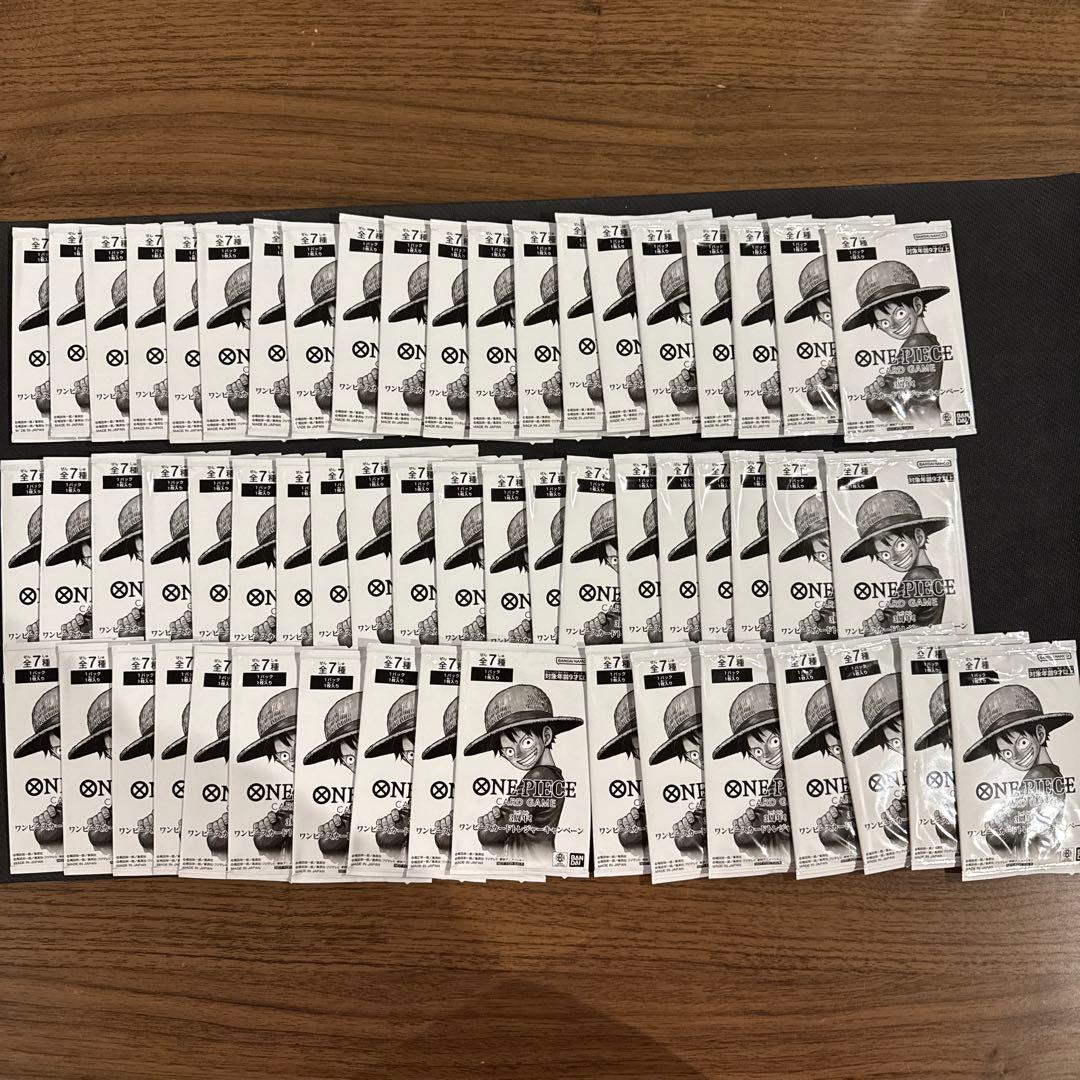 ワンピースカード　3周年プロモ 57枚セット 新品未開封