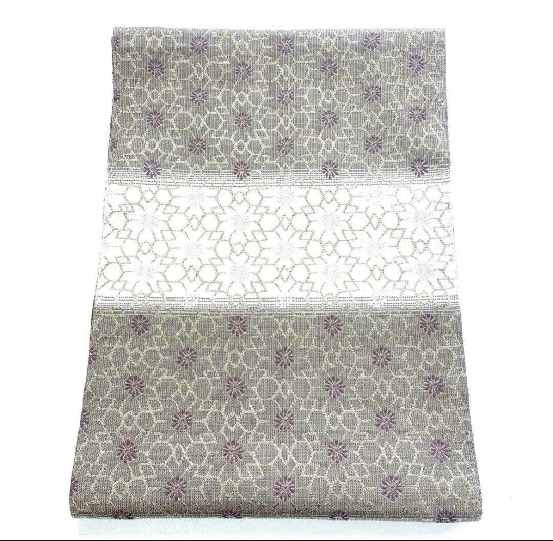 専用帯5875 5099 二点セット●高級 正絹 六通 袋帯