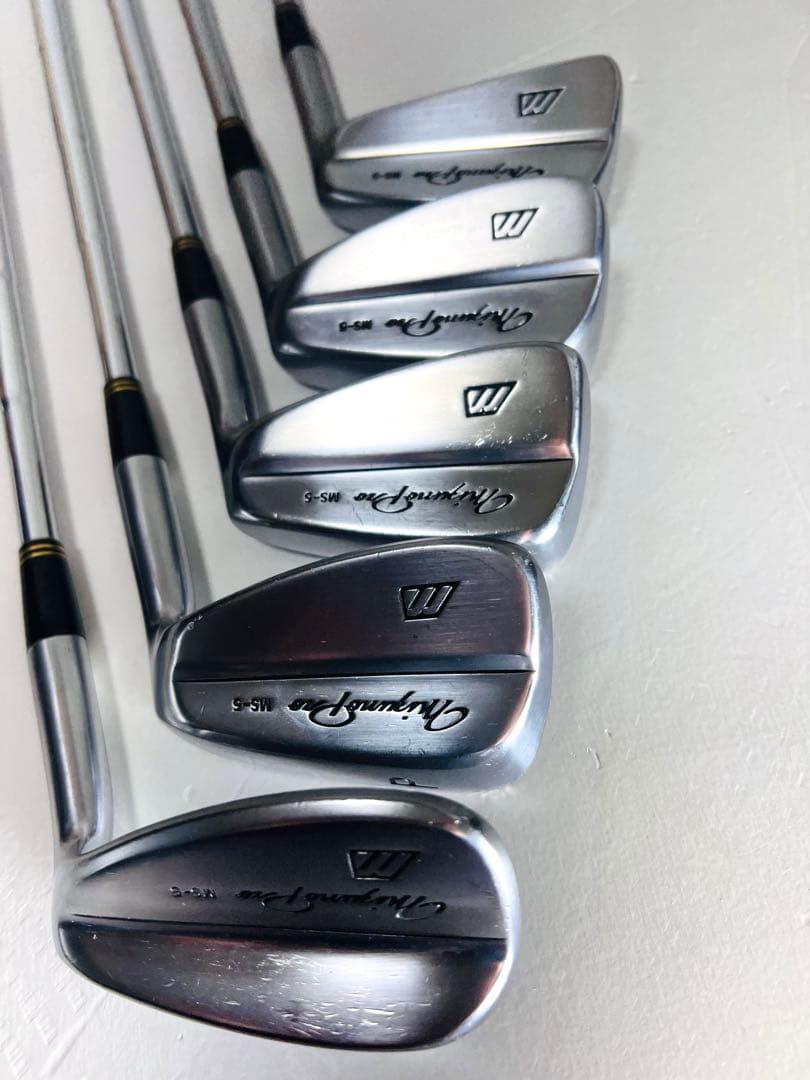 幻の名器 MIZUNOPRO マッスルバッグ MS-5 9本 メンズ ヘッド美品