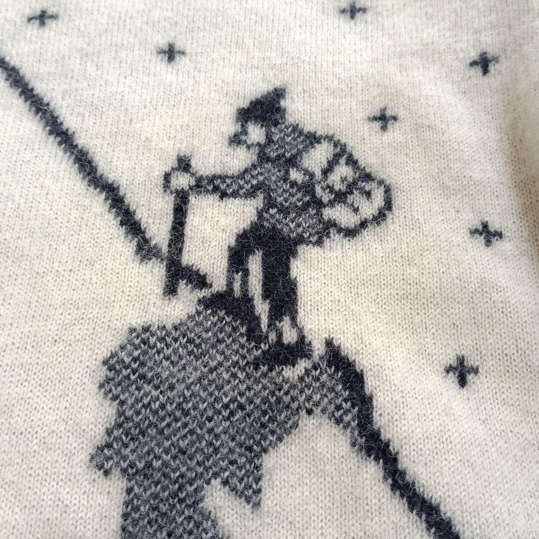 4サイズ　PEARLY GATES 日本製　ウールセーター　ニット　山登り