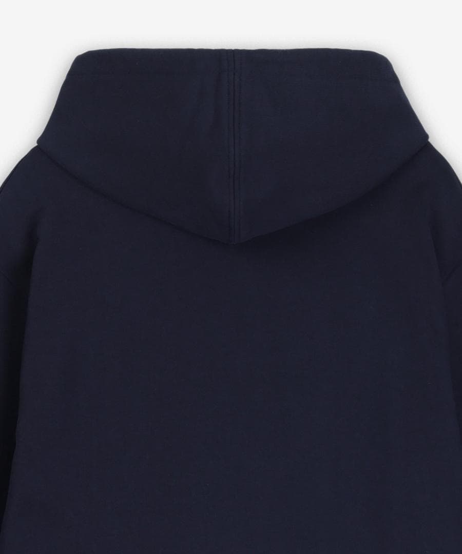 【セール】AMI PARIS パーカー ネイビー L ハート刺繍 ロゴ