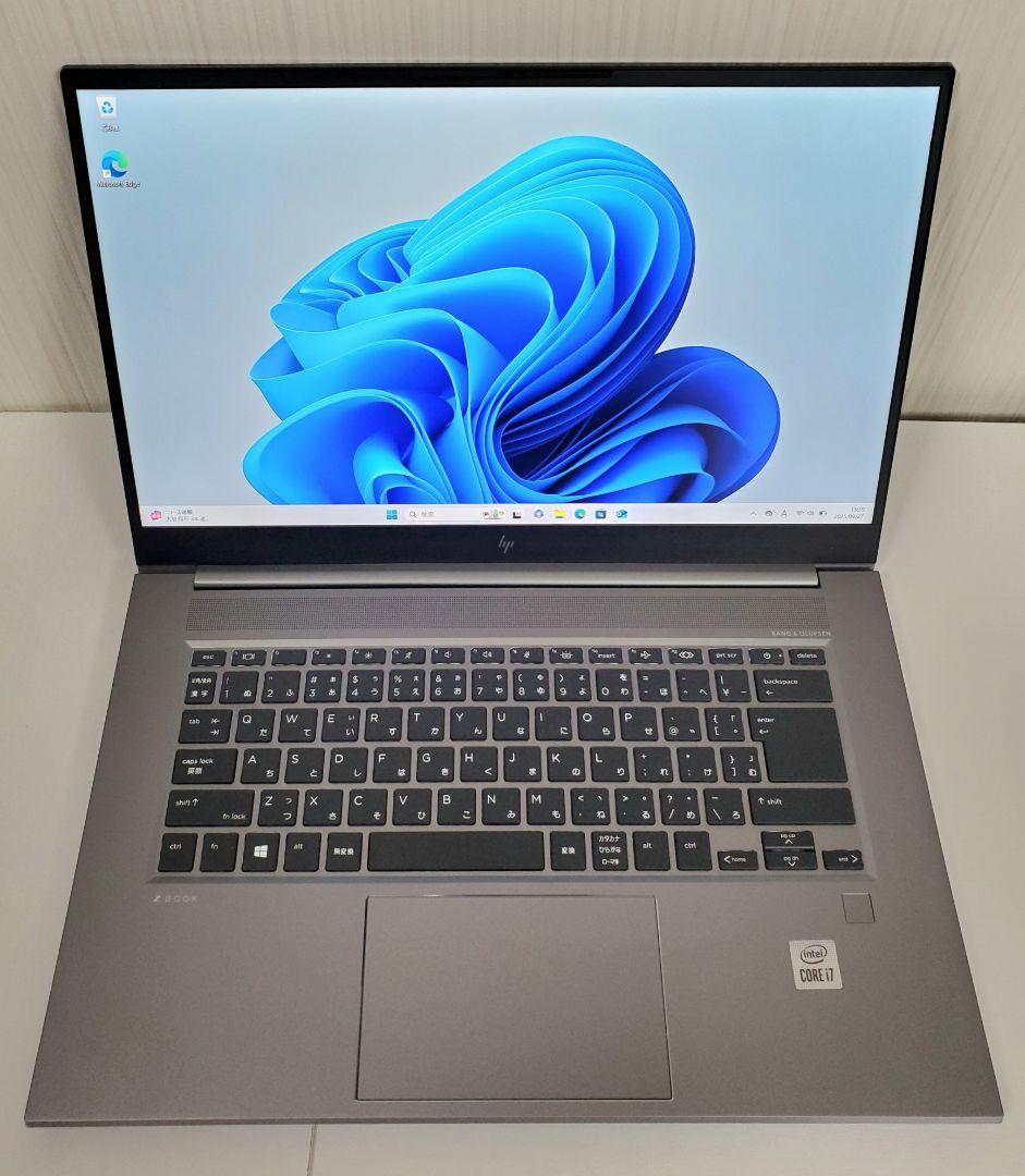 Windowsノート本体 HP Zbook Corei7 10750H Quadro T1000 16GB