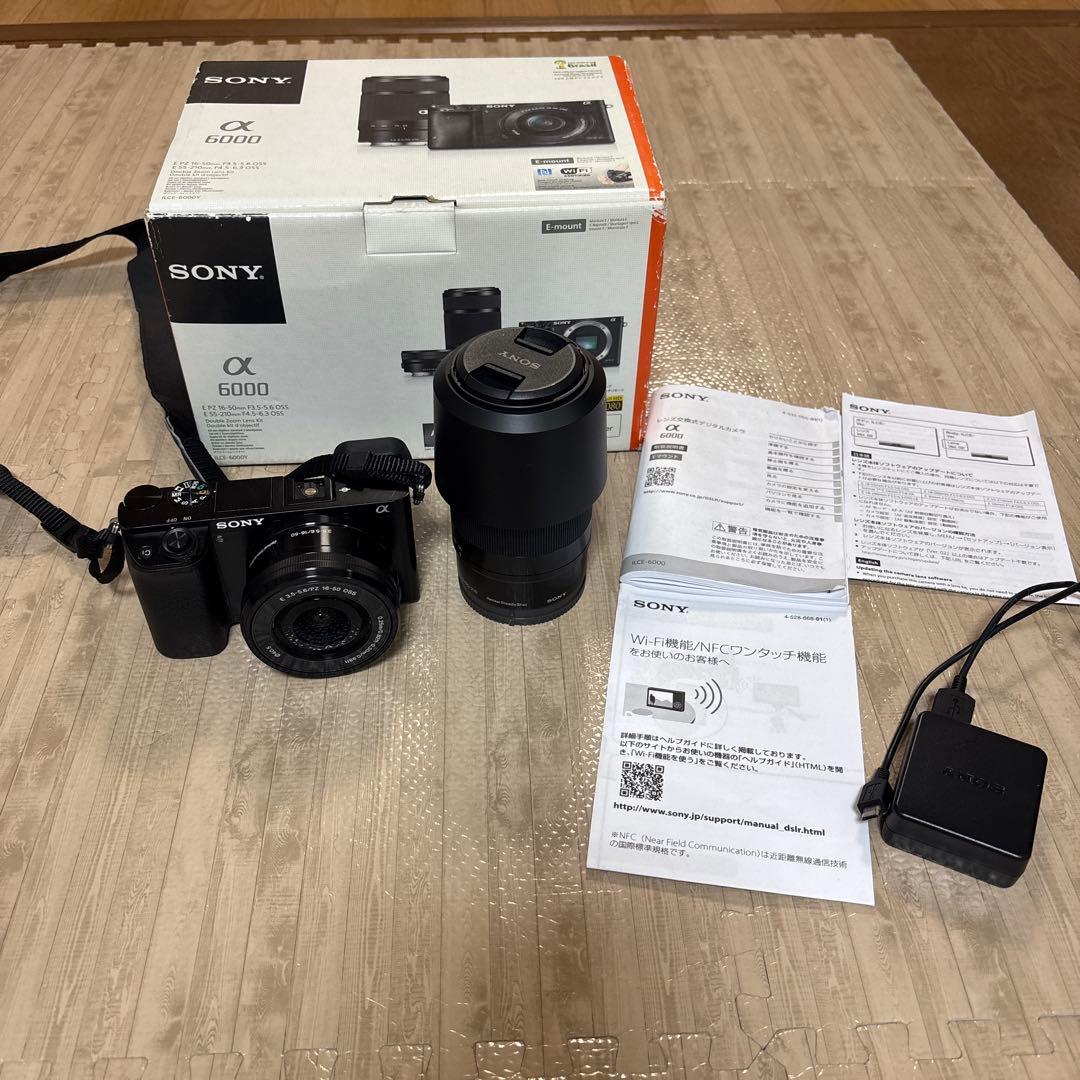 SONY α6000 デジタル一眼レフ レンズ付き