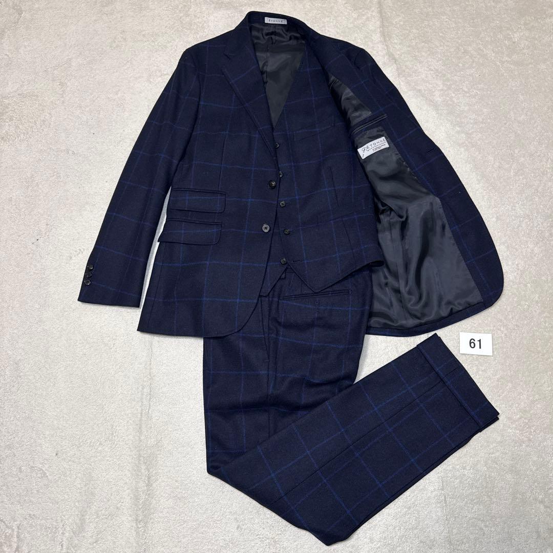61 未使用　ETONNE MOON エトネ　スリーピース　スーツ　LL