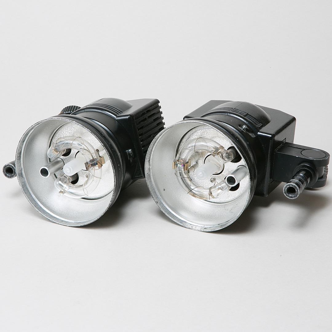 ひでちゃん　ストロボミニ ヘッドx2