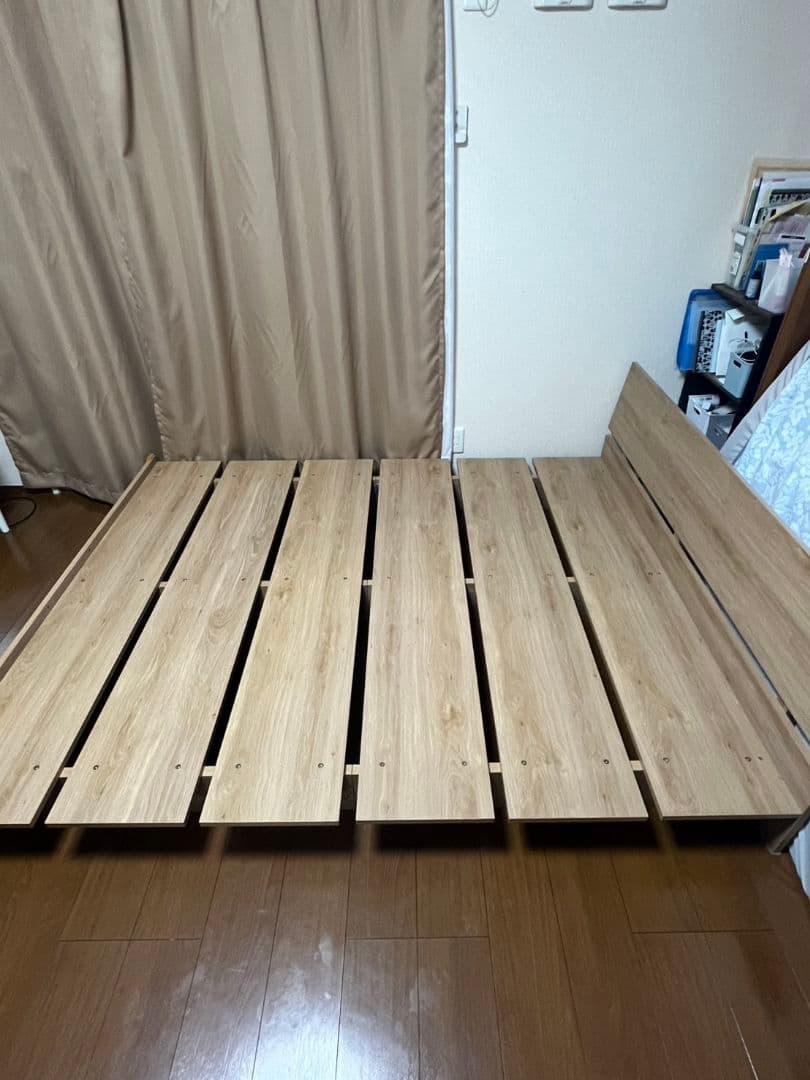 ダブルベッドフレーム lowya