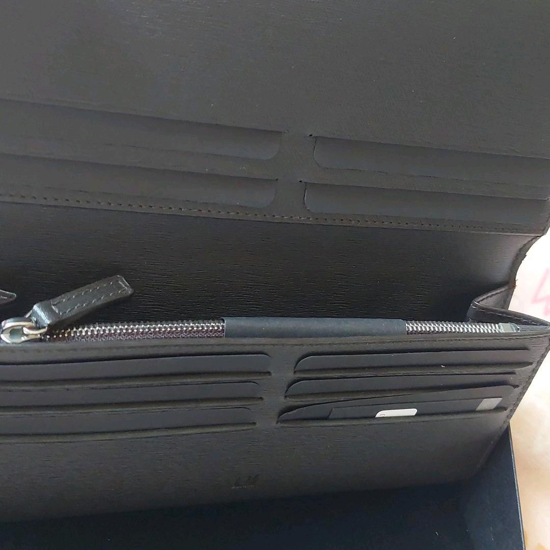 ダンヒル 長財布 サイドカー ダークブラウン