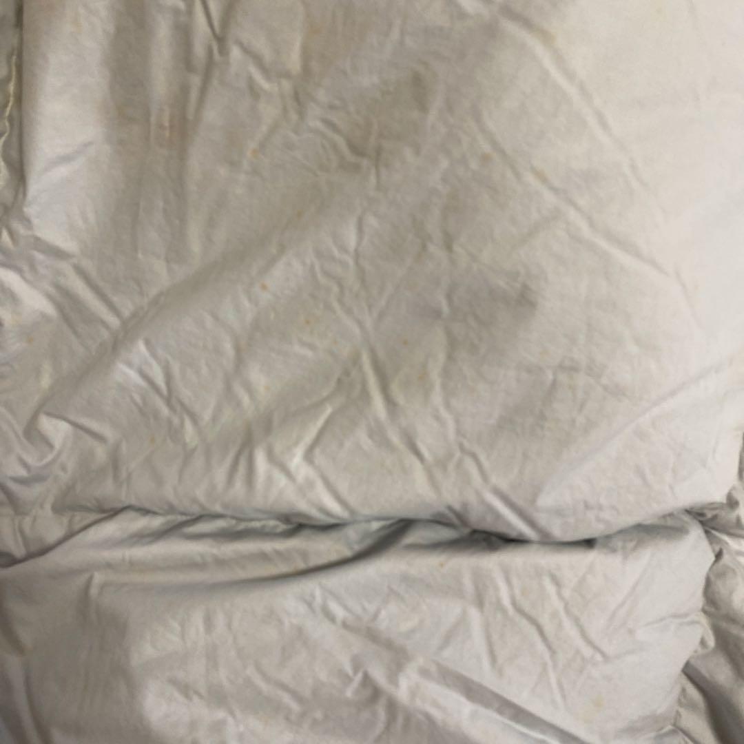 羽毛掛け布団 シングル 花柄　ダウン90%スモールフェザー使用　1.4㎏