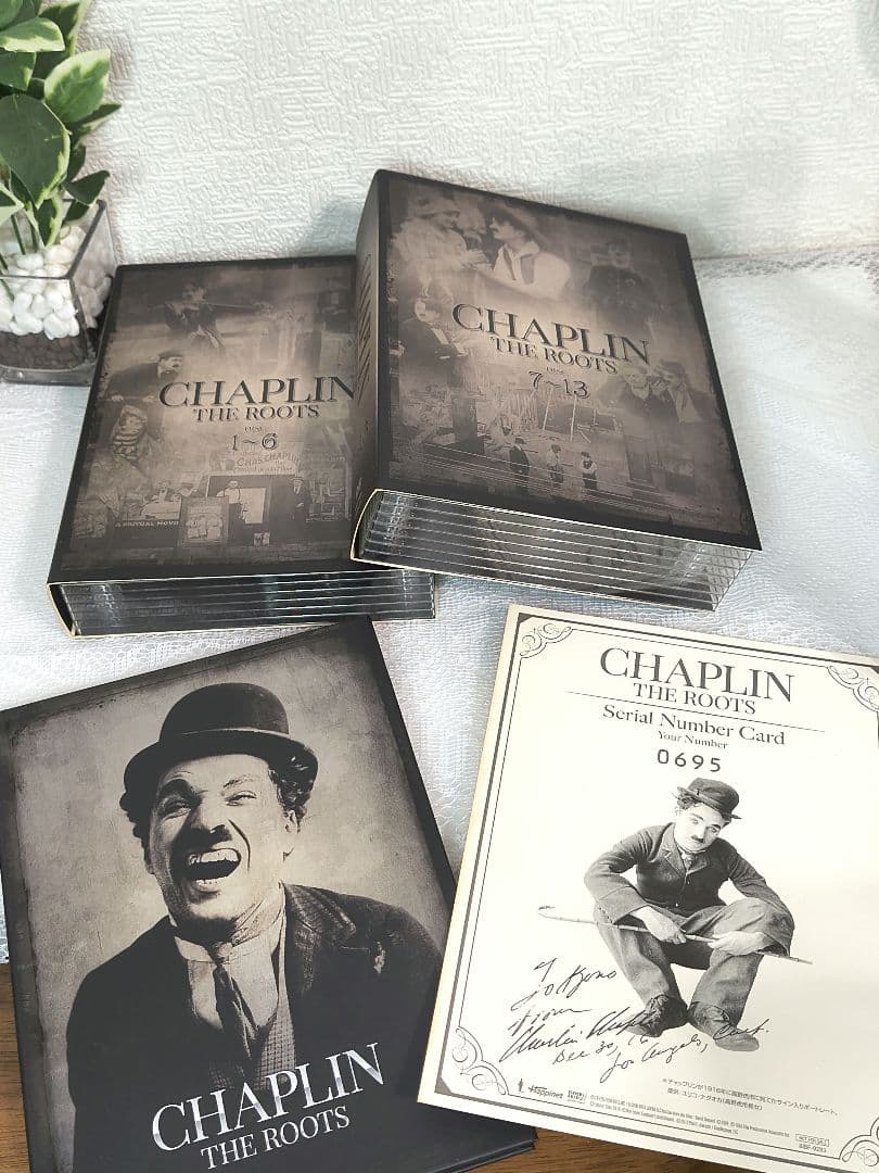 (美品)チャップリン・ザ・ルーツ 傑作短編集DVD-BOX