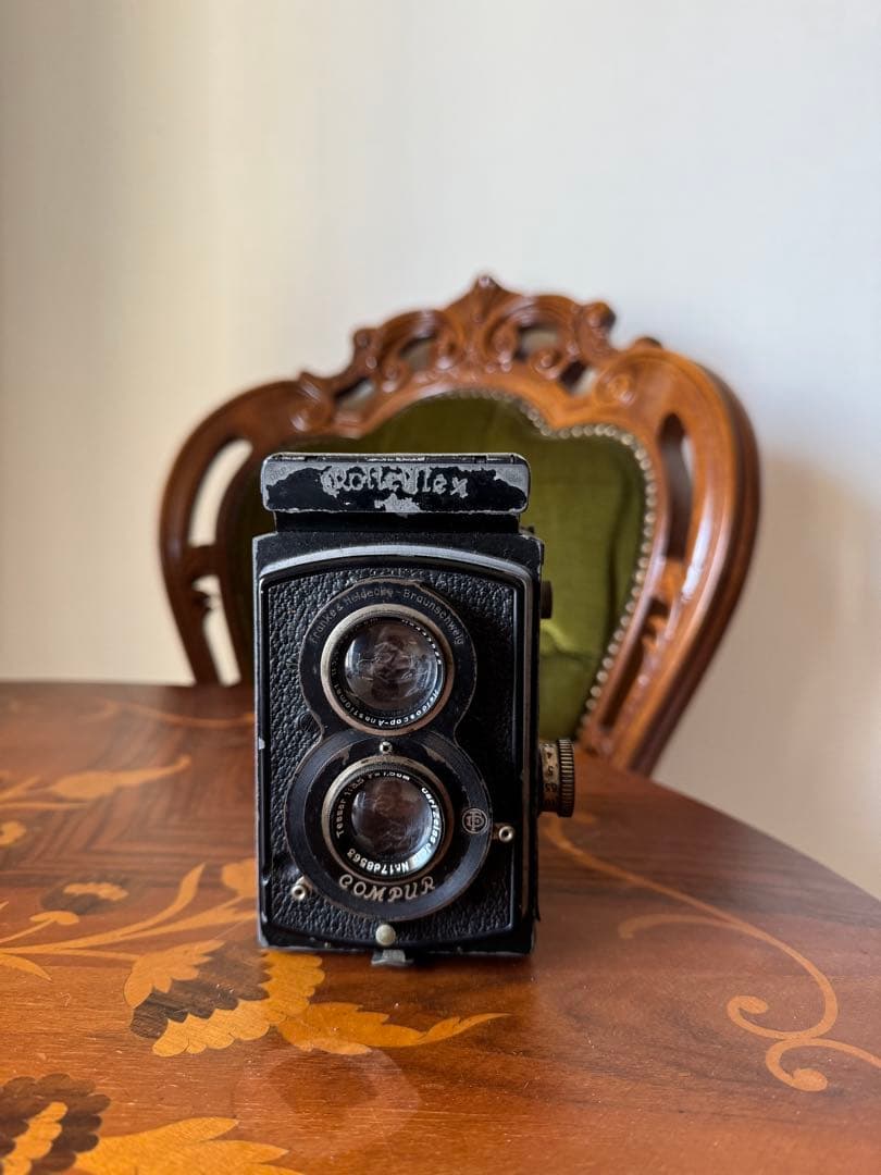 【1938年戦前モデル・完動品】Rolleiflex Standard ツァイス