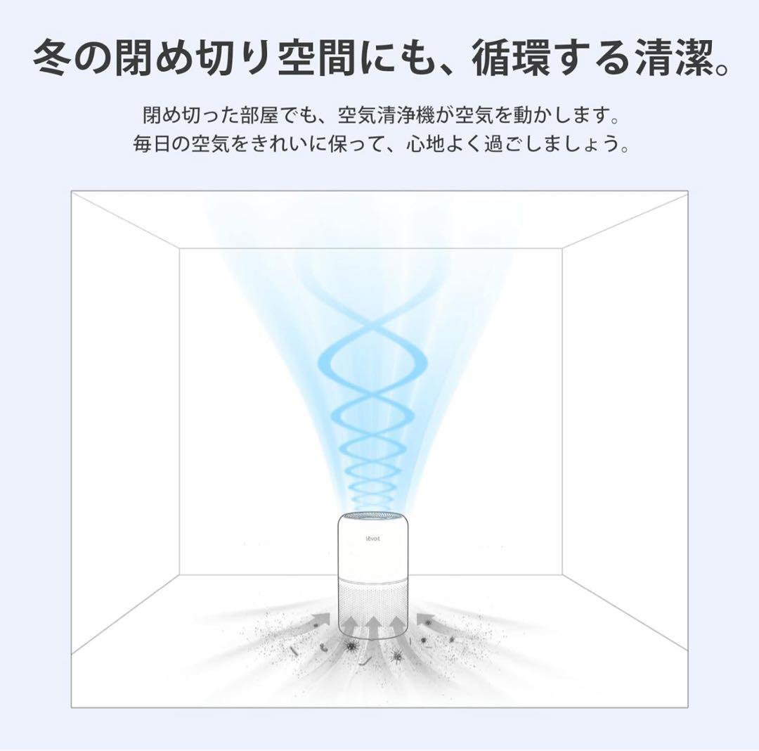 Levoit 空気清浄機 進級プラズマ付きモデル1【11/19購入品】