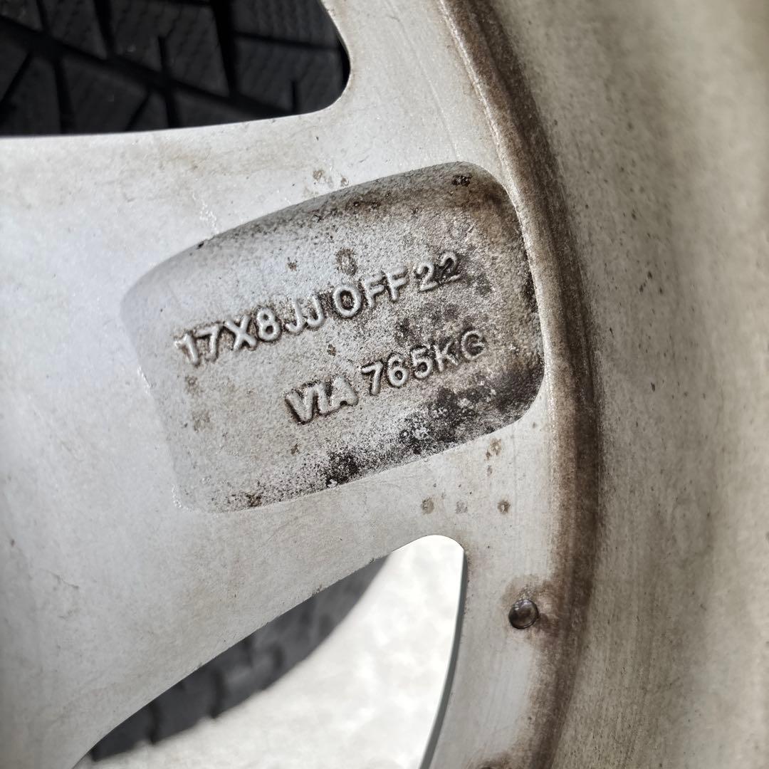 ブリザック 265/65R17 タイヤ・ホイールセット 4本