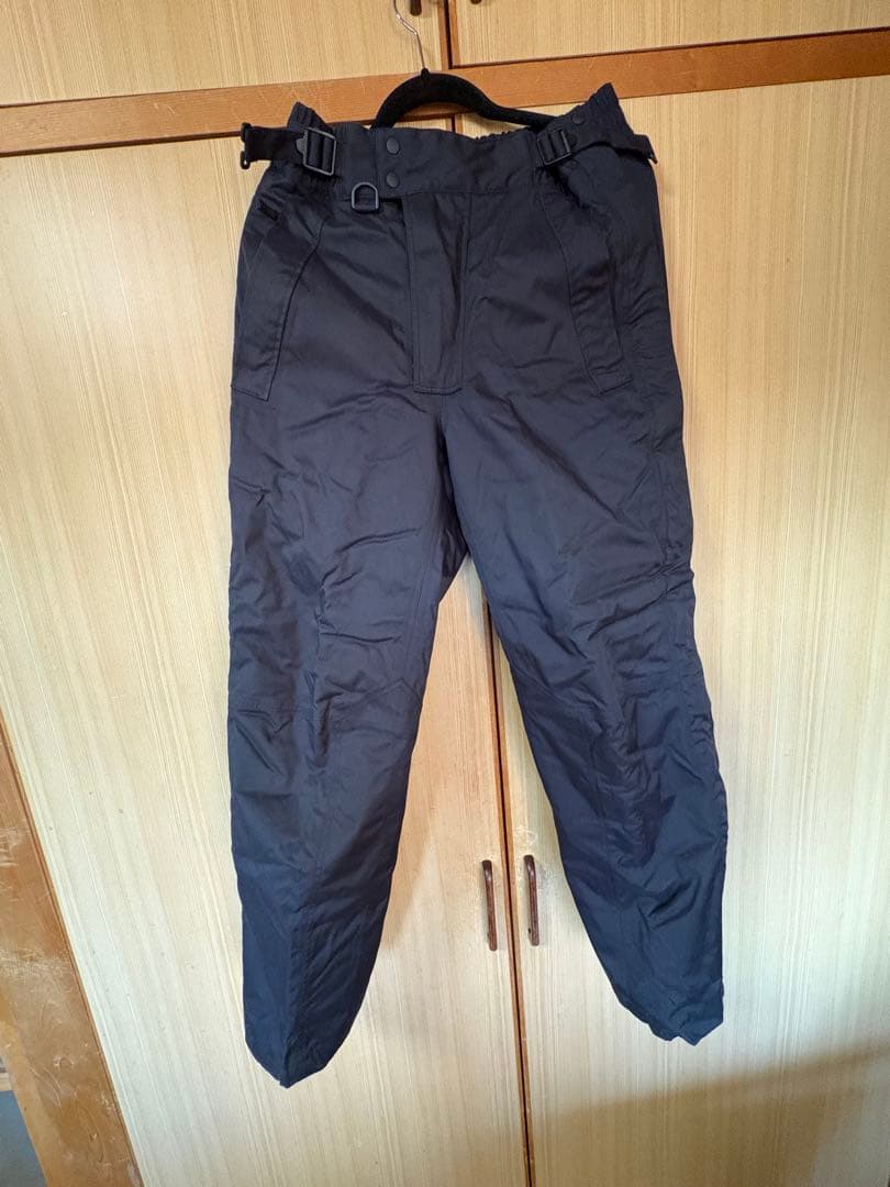 モンベル　ランドクルーザージャケット・パンツ Mサイズ 黒色