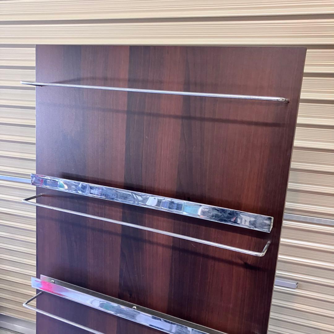 北欧レトロ 不二貿易 木製 マガジンラック 雑誌スタンド レトロ ビンテージ