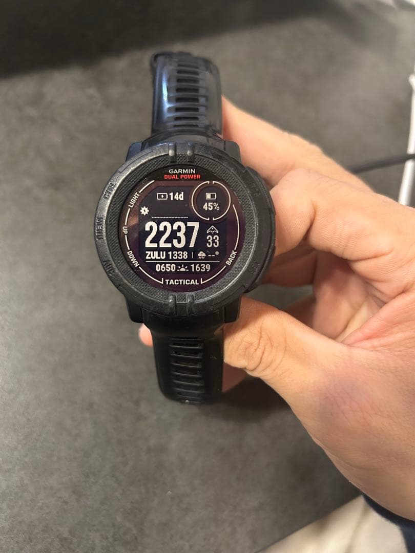 時計 GARMIN INSTINCT 2 DUAL POWER TACTICAL