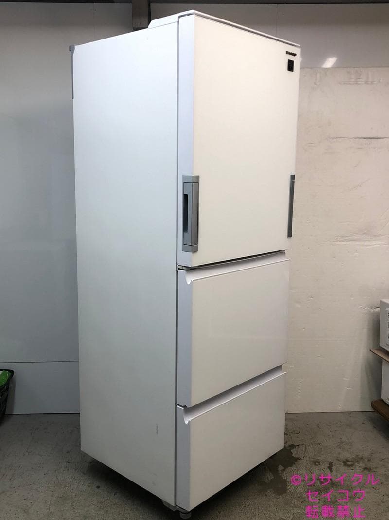 【中古】シャープ冷蔵庫 350L 2020年式2507260915