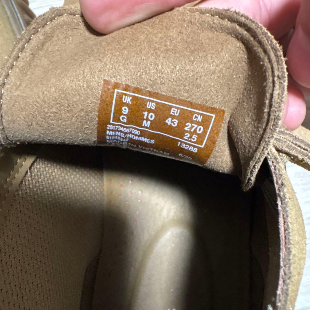 【試着のみ】クラークス　トーヒルハイ 27.0 デザートブーツ　メンズ