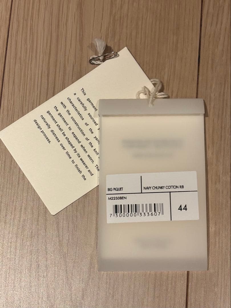our legacy big piquet ニット ポロ　44