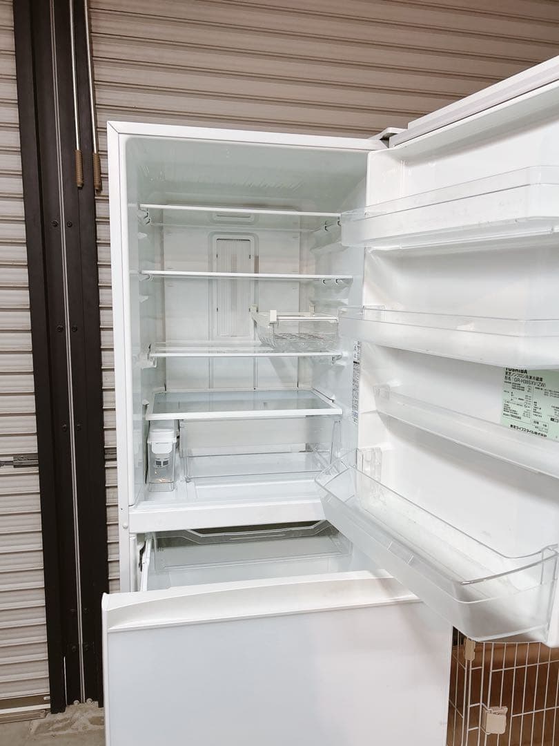 seka5426TOSHIBA GR-H38SXV(ZW)冷蔵庫375l