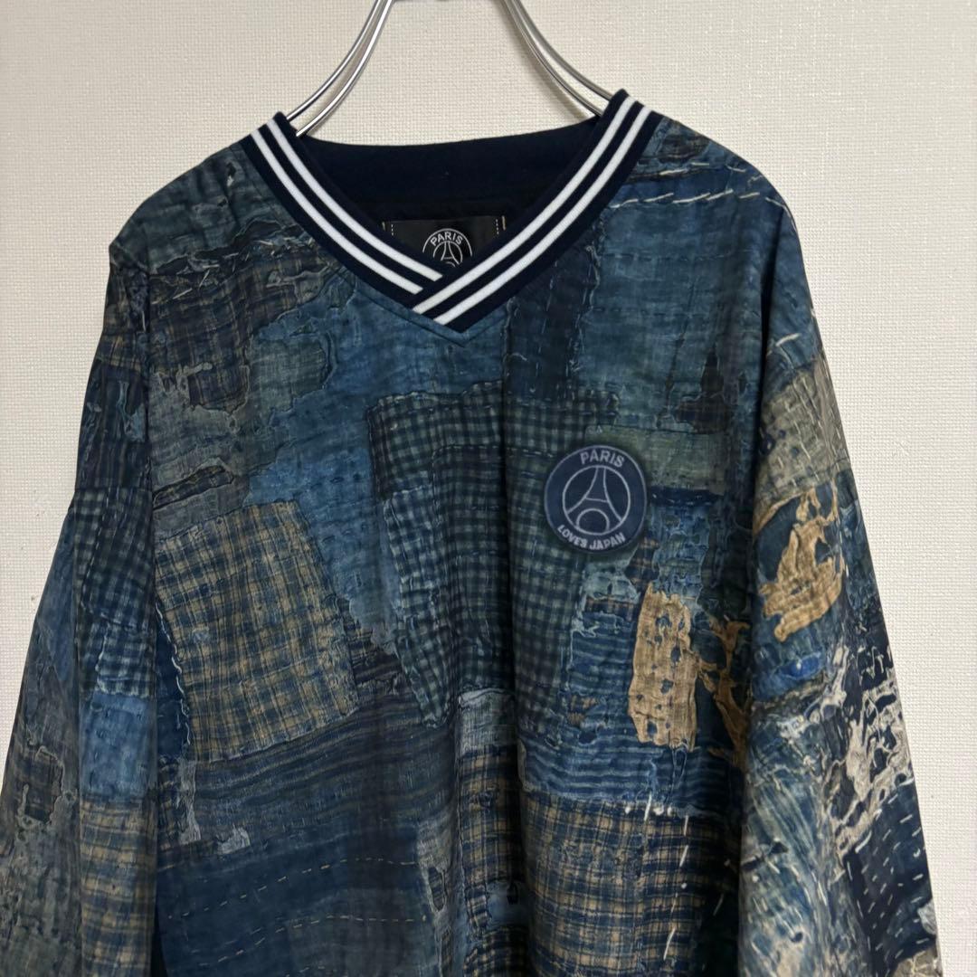 【極美品】パリ・サンジェルマン PLJ BORO PRINTED PIATE Ｍ