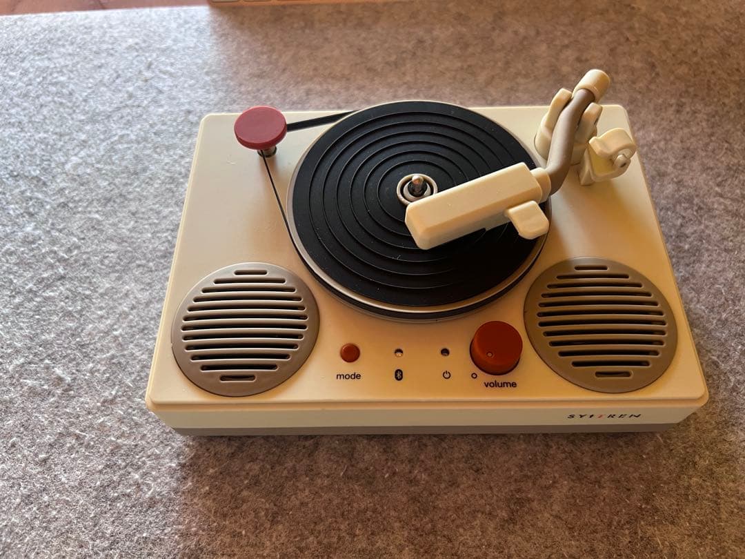Syitren レコードプレーヤー型bluetoothスピーカー